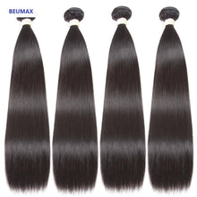 Load image into Gallery viewer, Straight Brazilian 10A Grade Human Hair Extension Bundles with 4x4 - Bianca's hair and beauty supply