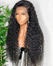 Load image into Gallery viewer, Curly Human Hair Wigs 13x4 Short Bob Wig Remy 150 180 250 Density Lace - Bianca's hair and beauty supply