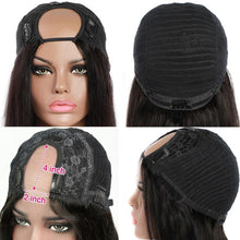 Load image into Gallery viewer, Straight Short Bob Upart Human Hair Wigs for Black Women - Bianca's hair and beauty supply