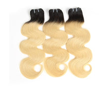 Load image into Gallery viewer, Beumax Hair Body Wave Brazilian Virgin Human Hair 1/4 Pcs Blonde - Bianca's hair and beauty supply