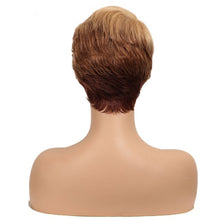 Load image into Gallery viewer, Debut Lace Front Human Hair Wigs Short 613 Blonde Lace Front Wig 100% Remy Human Hair Wigs U Part Lace Part Human Hair Wigs Free - Bianca's hair and beauty supply