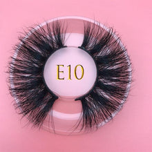 Load image into Gallery viewer, 25mm E06 MIKIWI 100% handmade natural thick Eye lashes wispy makeup extention tools 3D mink hair volume soft false eyelashes - Bianca's hair and beauty supply