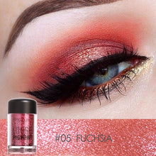 Load image into Gallery viewer, FOCALLURE Glitter Eye Shadow 18 Colors Cosmetic Makeup Diamond Lips Loose Makeup Eyes Pigment Powder Comestic Single Eye Shadow - Bianca's hair and beauty supply