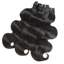 Load image into Gallery viewer, Super double Drawn Brazilian Raw Virgin Hair Body Wave Human Hair - Bianca's hair and beauty supply