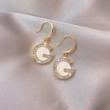 Load image into Gallery viewer, New earrings 2020 tide simple female senior sense niche small French net red earrings small earrings Elegant Prevent Allergy - Bianca's hair and beauty supply