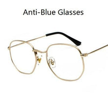 Load image into Gallery viewer, 2021 Square Sunglases Men Hexagon Sun glasses Mannen Women Metal Frame Fishing Glasses Gold gray Eyewear lentes de sol hombre - Bianca's hair and beauty supply
