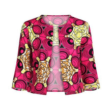Load image into Gallery viewer, Women African Clothes 2021 Fashion African Dashiki Print 2 Pieces Set ( Tops+Skirts) Party African Dresses Women Robe Africaine - Bianca's hair and beauty supply