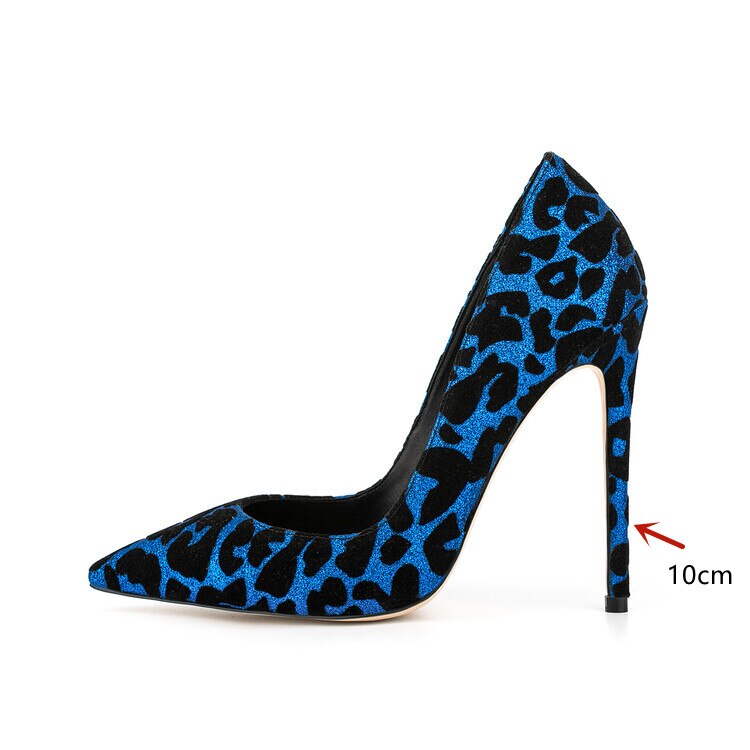 Processing Time:7-15 days after placing orders  Women's Spring and Summer New European and American Pointed High Heel Single Shoes Fashion Sexy Leopard Sandals