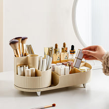 Load image into Gallery viewer, Cosmetics storage box, rotary pen holder, dressing table, desktop storage rack
