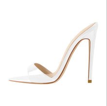 Load image into Gallery viewer, Women's Fashion Sandals Cross Border Pointed Thin Heel Sandals Shoes
