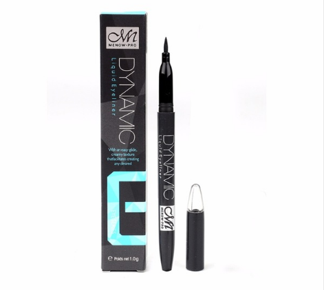 Menow Brand high quality Matte perfect dynamic Waterproof Liquid Black Eyeliner pencil Eye Liner Makeup Cosmetics E13007