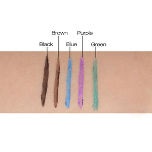 Music Flower 5 colors Waterproof Eyeliner Gel Eye Makeup Eye Liner With Brush 24 Hours Long-lasting Eyelid Black Cosmetic Gel