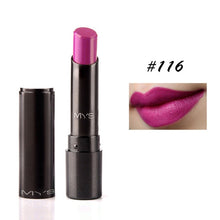 Load image into Gallery viewer, MYS Brand Beauty Matte Lipstick Long Lasting Tint Lips Cosmetics Lipgloss Maquiagem Makeup Red Batom
