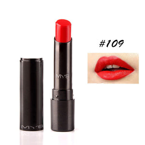 MYS Brand Beauty Matte Lipstick Long Lasting Tint Lips Cosmetics Lipgloss Maquiagem Makeup Red Batom