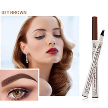 Load image into Gallery viewer, Smudge- proof 3 Colors Microblading Eyebrow Tattoo Pen Fine Sketch Liquid, Eyebrow
