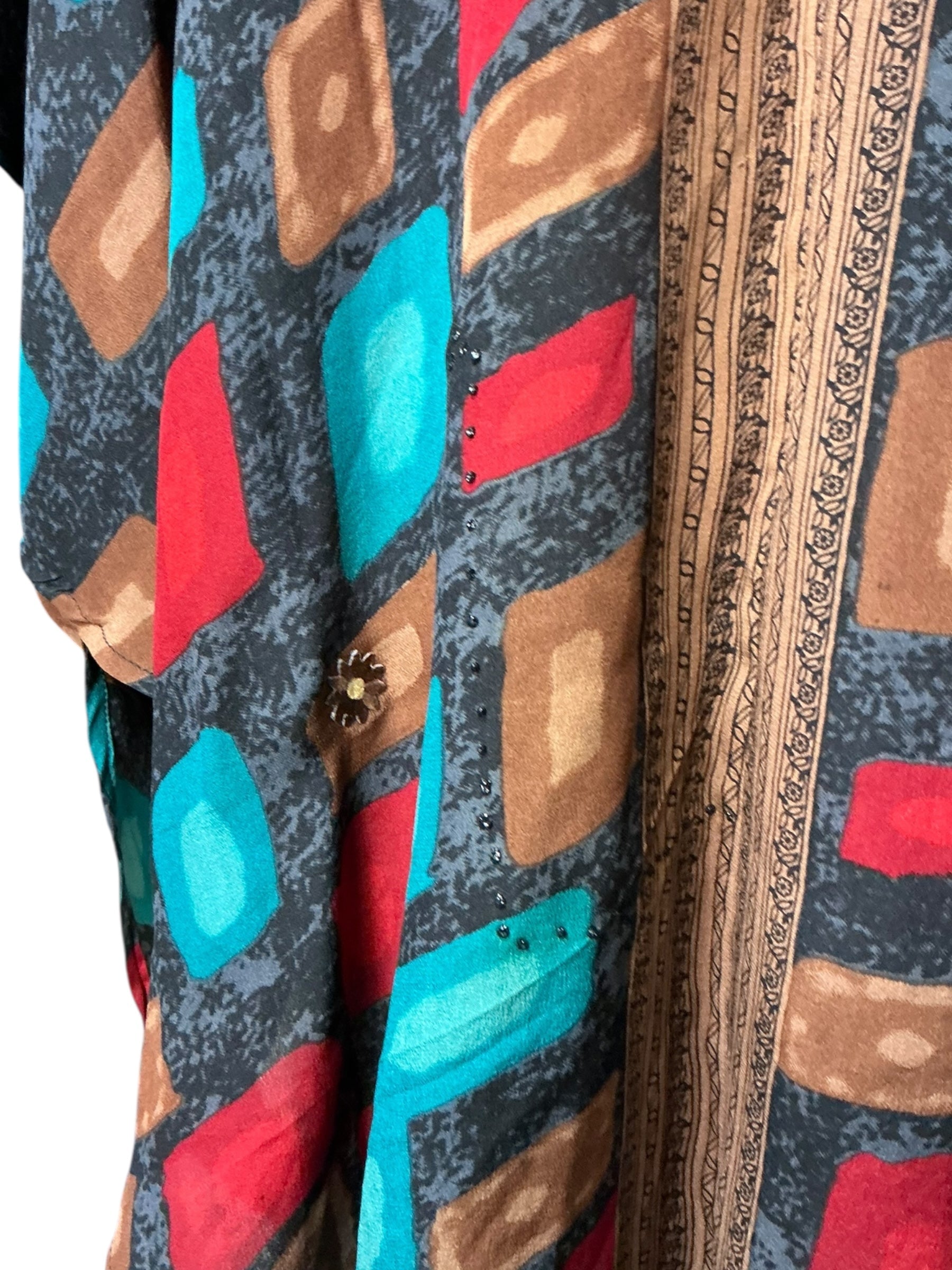 PRC7286 Avatar Pure Silk Waterfall Top