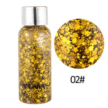 Load image into Gallery viewer, 9 Colors Hot Festival Cosmetics Face Body Glitter Cream Sequins Shining Liquid Shimmer Glitter Body Makeup Fashion Party Make Up
