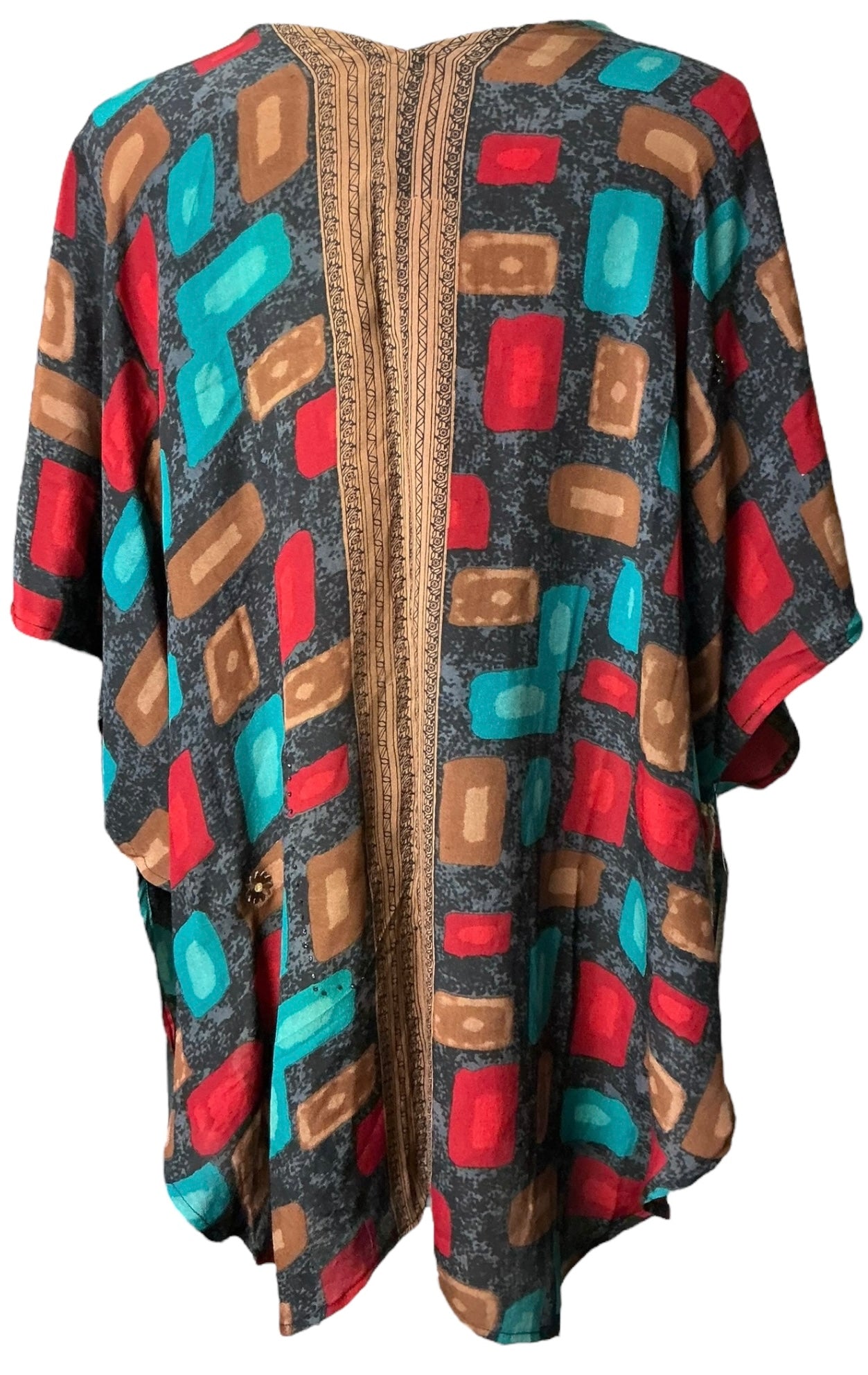 PRC7286 Avatar Pure Silk Waterfall Top