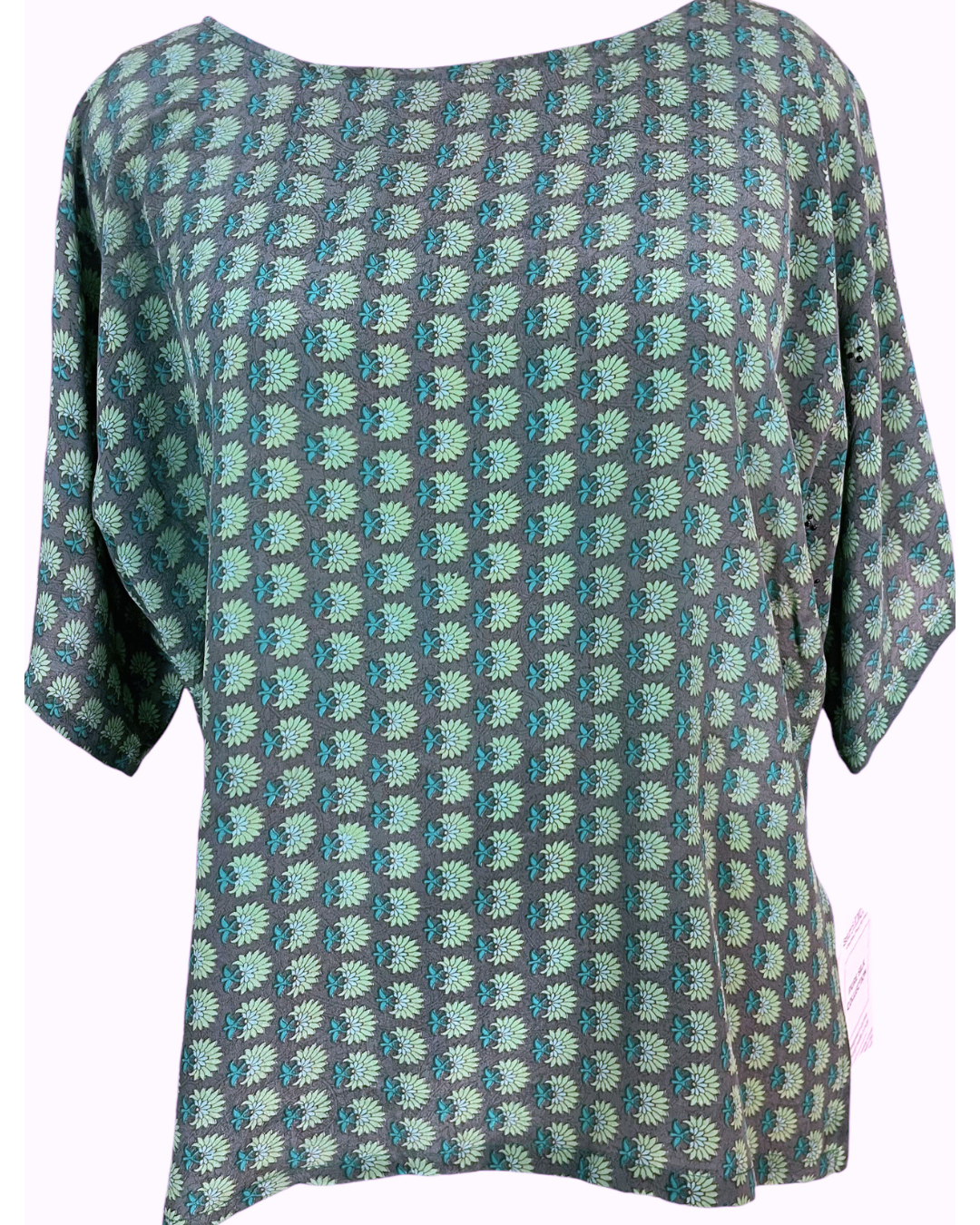 FINAL SALE PRC5810 Avatar Pure Silk Side Slit Top