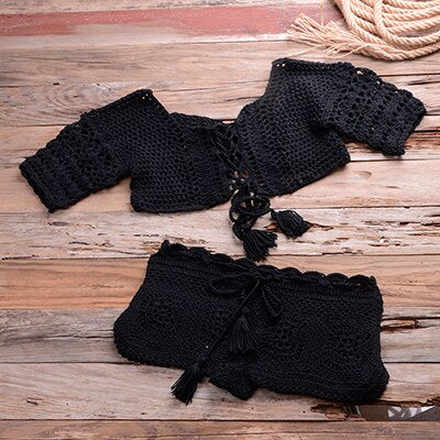 Crochet Knit Beachwear
