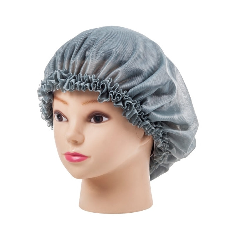 Shower Hat Night Sleep Cap Hair Care Satin Bonnet Caps Nightcap For Women Men Unisex