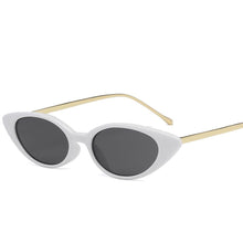 Load image into Gallery viewer, High Quality Women's Fashion Narrow Cat Eye Sunglasses UV400 Fashion Eye Wear narrow sunglasses for  women's fashion Products
