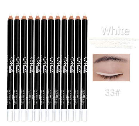 MENOW 12 Colors Eye Make Up Eyeliner Pencil Waterproof Eyebrow Beauty Pen Eye Liner Lip sticks Cosmetics  P08005