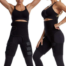 Load image into Gallery viewer, 3 in1  Compression Elasticity Butt Lifter Booty Sculptor Neoprene Fat Burning High And Butt Shaper

