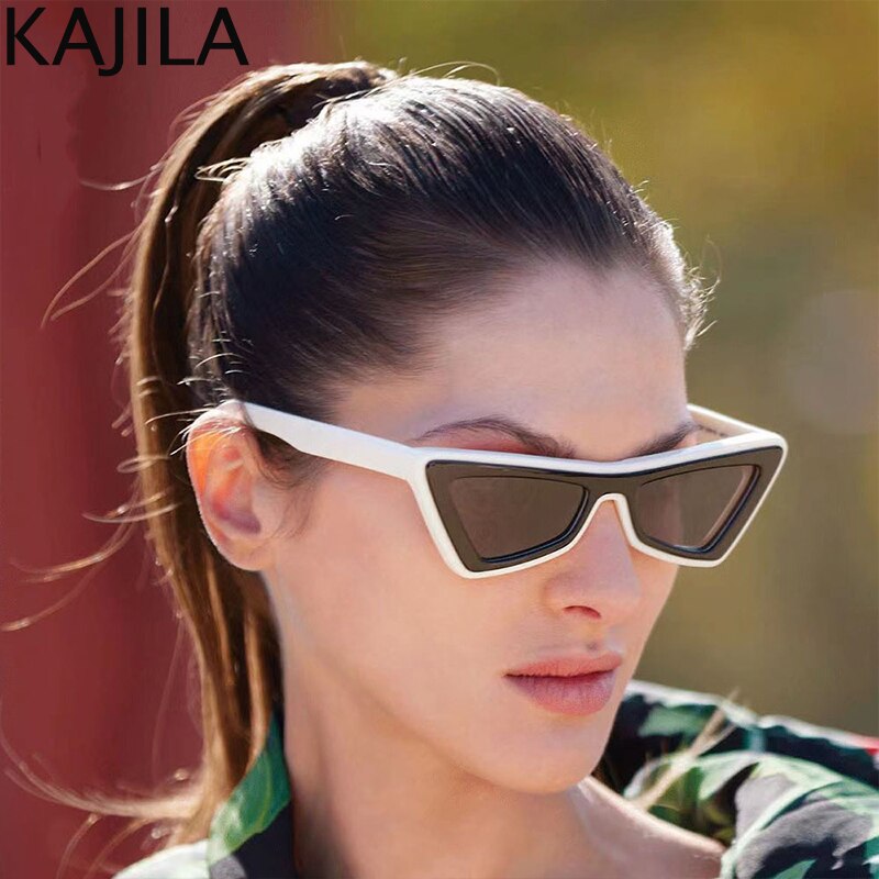 Sexy Cat Eye Sunglasses Women Triangle Sun Glasses for Men  Luxury Brand Designer Trendy Small Frame Cateye Eyewear Shades