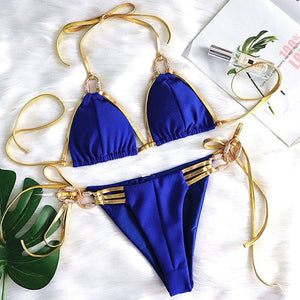 String Bikini 2 Piece Swimwear