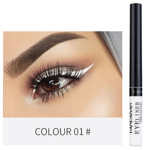 HANDAIYAN 12 Color Liquid Eyeliner Waterproof Long Lasting Sexy Charming Soft Sponge Eye Liner Pencil Eye Cosmetics TSLM1