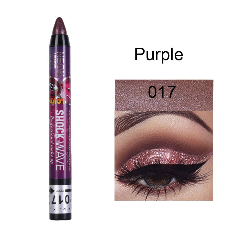 KISS SUSY 36 color eye shadow pencil stick lip pencil 2 in 1 is not easy to smudge