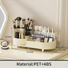 Load image into Gallery viewer, Cosmetics storage box, rotary pen holder, dressing table, desktop storage rack
