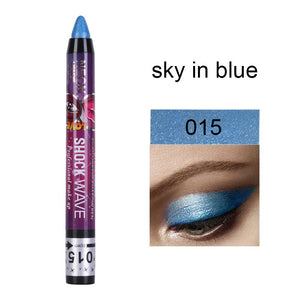 KISS SUSY 36 color eye shadow pencil stick lip pencil 2 in 1 is not easy to smudge