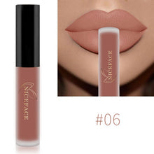 Load image into Gallery viewer, NICEFACE Lip Gloss 26 Colors Nude Matte Liquid Lipstick Mate Waterproof Long Lasting Moisturizing Lipgloss Lip Makeup Cosmetics
