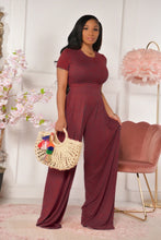 Load image into Gallery viewer, European and American Large Sized Womens Fashion Casual Wide Leg Two Piece Set for Women
