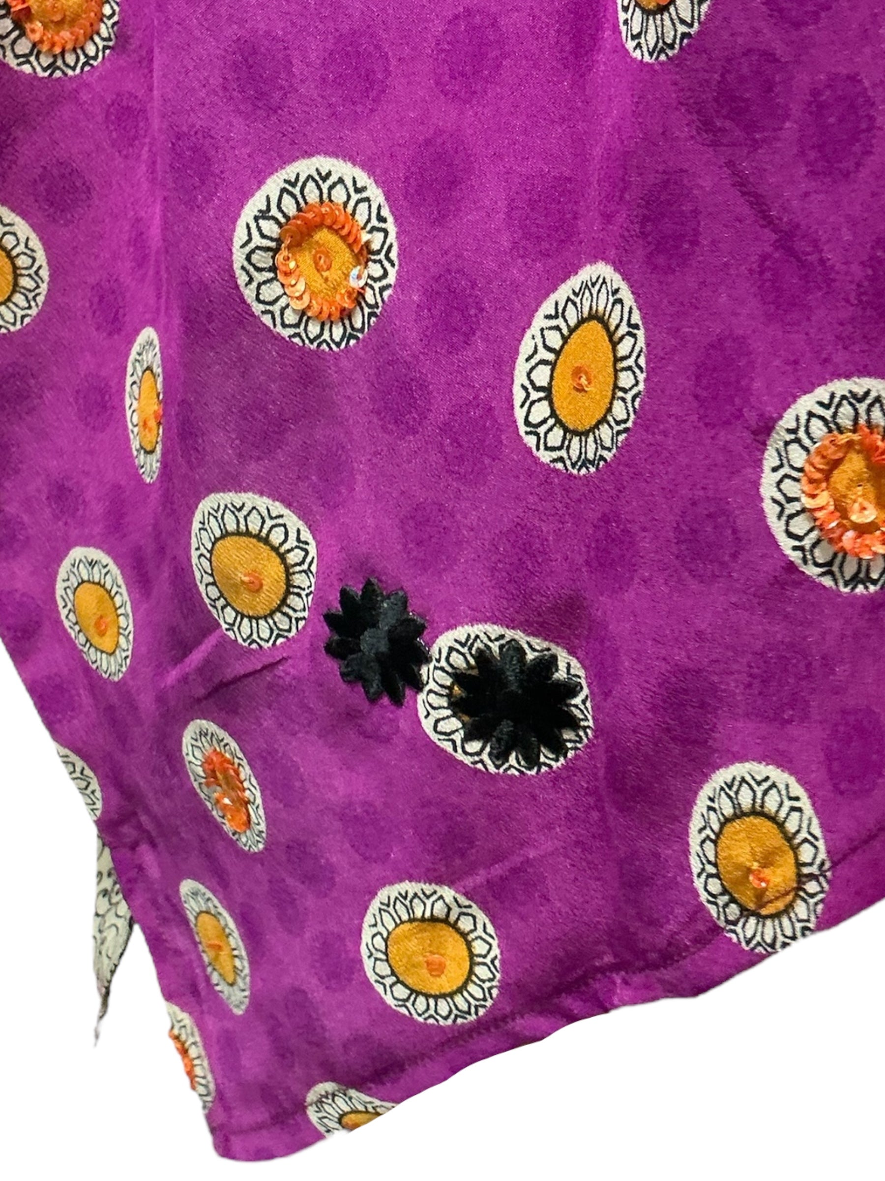 PRC6976 Avatar Pure Silk Cardigan