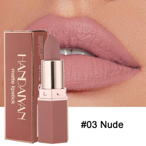 HANDAIYAN Han Daiyan Amazon Hot 6 Color Matte Moisturizing Lipstick lipstick