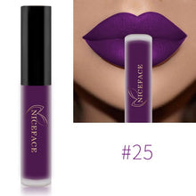 Load image into Gallery viewer, NICEFACE Lip Gloss 26 Colors Nude Matte Liquid Lipstick Mate Waterproof Long Lasting Moisturizing Lipgloss Lip Makeup Cosmetics
