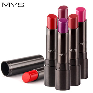 MYS Brand Beauty Matte Lipstick Long Lasting Tint Lips Cosmetics Lipgloss Maquiagem Makeup Red Batom