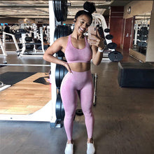 Load image into Gallery viewer, High Waist Seamless Yoga Pants
