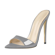 Load image into Gallery viewer, Women's Fashion Sandals Cross Border Pointed Thin Heel Sandals Shoes

