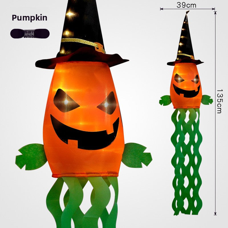 Halloween Lights Outdoor Multi-Color LED Pumpkin Lanterns Battery-Powered