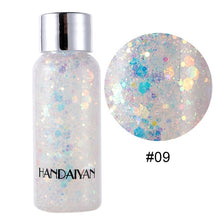 Load image into Gallery viewer, 9 Colors Hot Festival Cosmetics Face Body Glitter Cream Sequins Shining Liquid Shimmer Glitter Body Makeup Fashion Party Make Up

