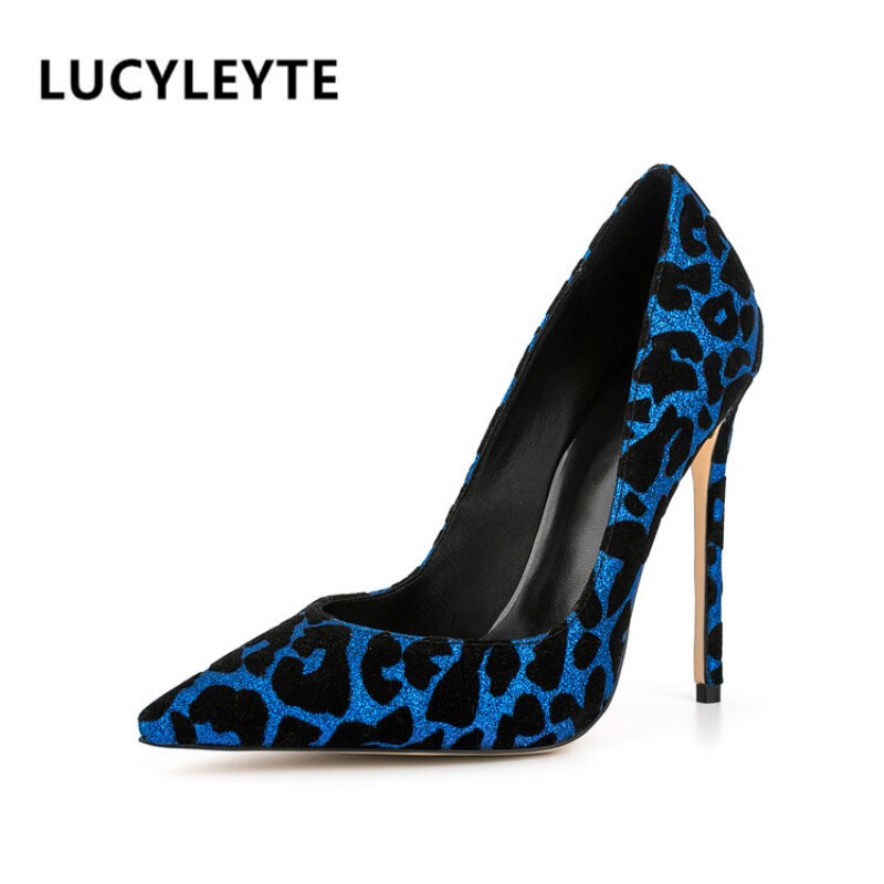 Processing Time:7-15 days after placing orders  Women's Spring and Summer New European and American Pointed High Heel Single Shoes Fashion Sexy Leopard Sandals