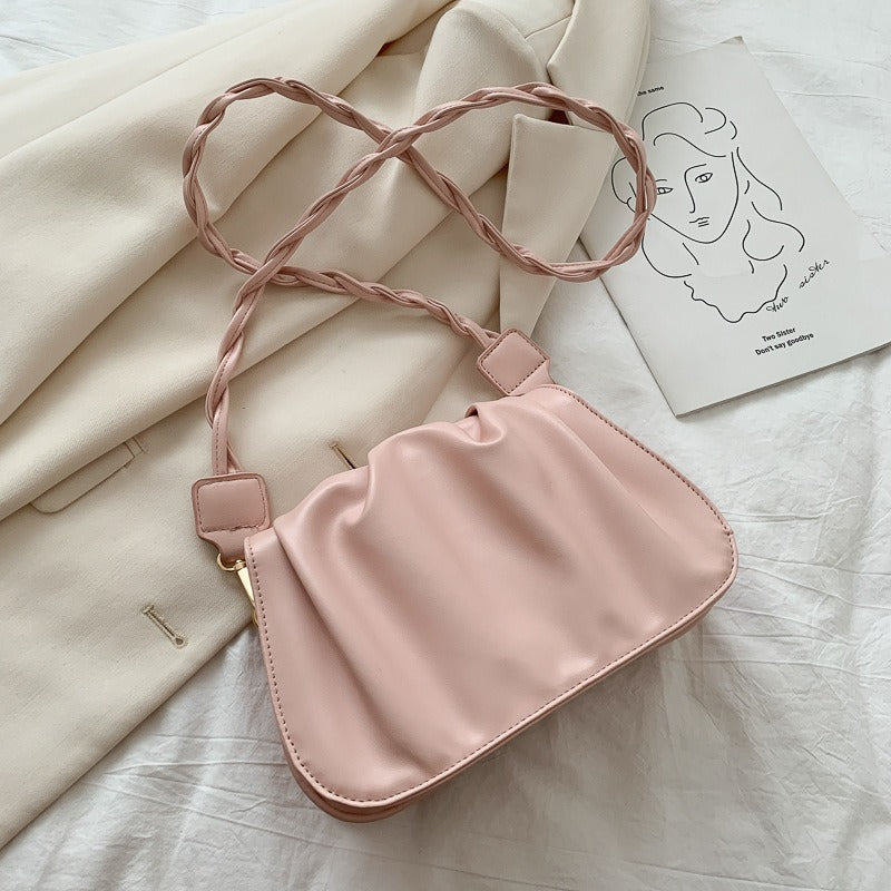 Cloud Bag Girl Fashion Fairy Pleated Underarm Bag Shoulder Bag