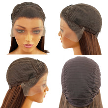 Load image into Gallery viewer, European And American Wigs African Small Volume Women's Chemical Fiber Front Lace Wig
