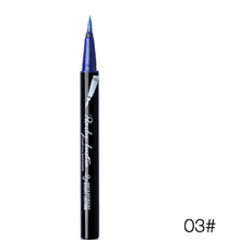 Load image into Gallery viewer, Music Flower 6 Colors Glitter Eyeliner Pencil Liquid Eye Makeup Set Waterproof Long-lasting Black Eye Liner Pen
