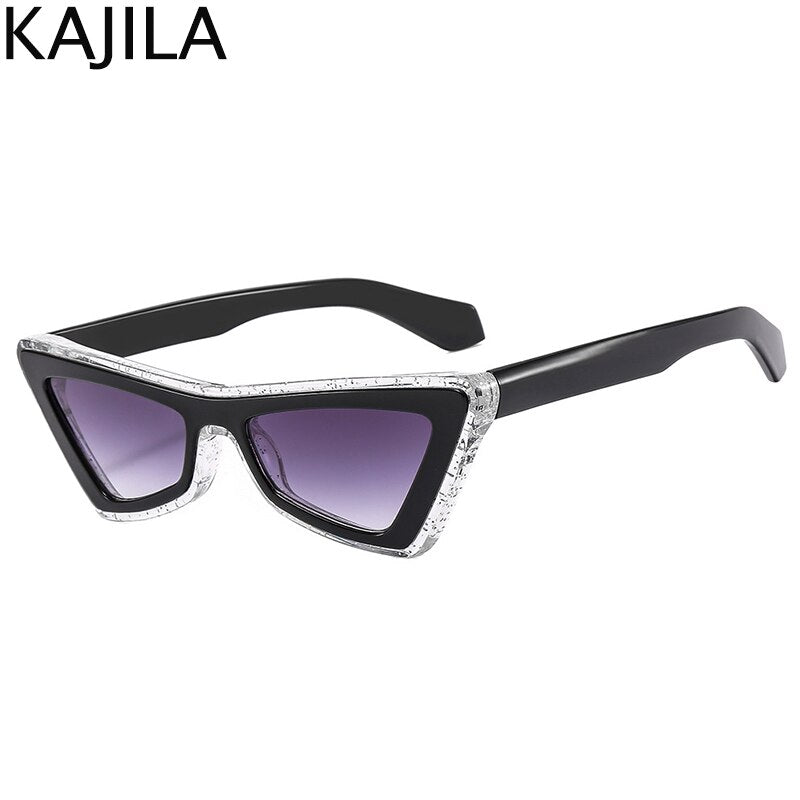 Sexy Cat Eye Sunglasses Women Triangle Sun Glasses for Men  Luxury Brand Designer Trendy Small Frame Cateye Eyewear Shades