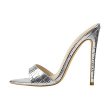 Load image into Gallery viewer, Women's Fashion Sandals Cross Border Pointed Thin Heel Sandals Shoes
